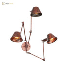Piper - Adjustable Industrial Sconce With Metal Cone Shade (2 Or 3 Bulbs)