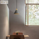 Modern Minimalism Meets Warmth: Concrete Pendant Lamp