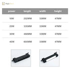 3-Wire LED Track Light - Ceiling Spot Lamp for Clothing Shops ceiling light