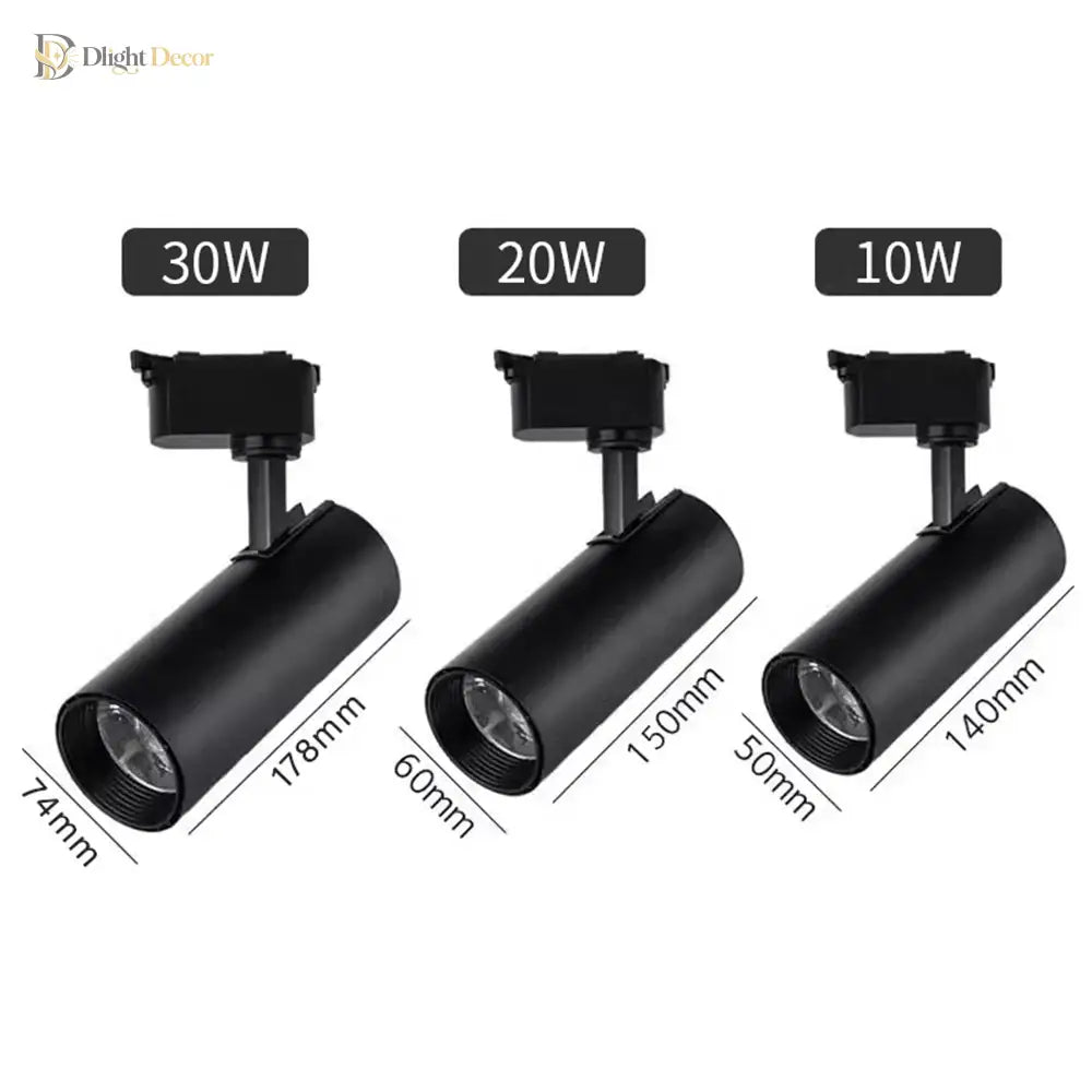 3-Wire LED Track Light - Ceiling Spot Lamp for Clothing Shops ceiling light