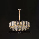 Sparkling Elegance: Clear Beveled Crystal Chandelier 15 /