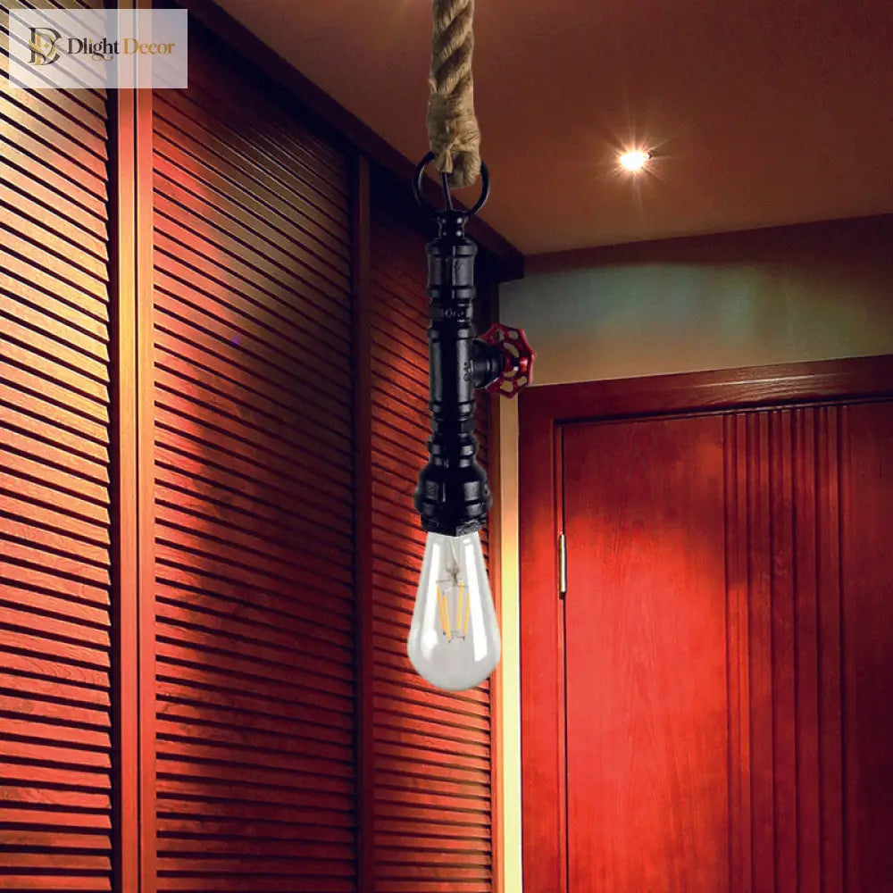 Conrad’s Industrial Pendant: Vintage Charm & Pipe Design