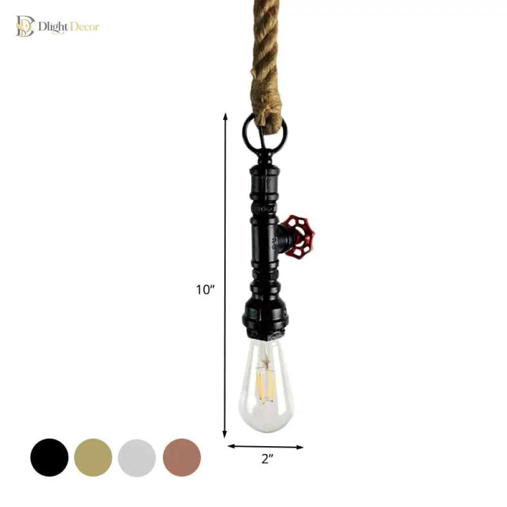 Conrad’s Industrial Pendant: Vintage Charm & Pipe Design