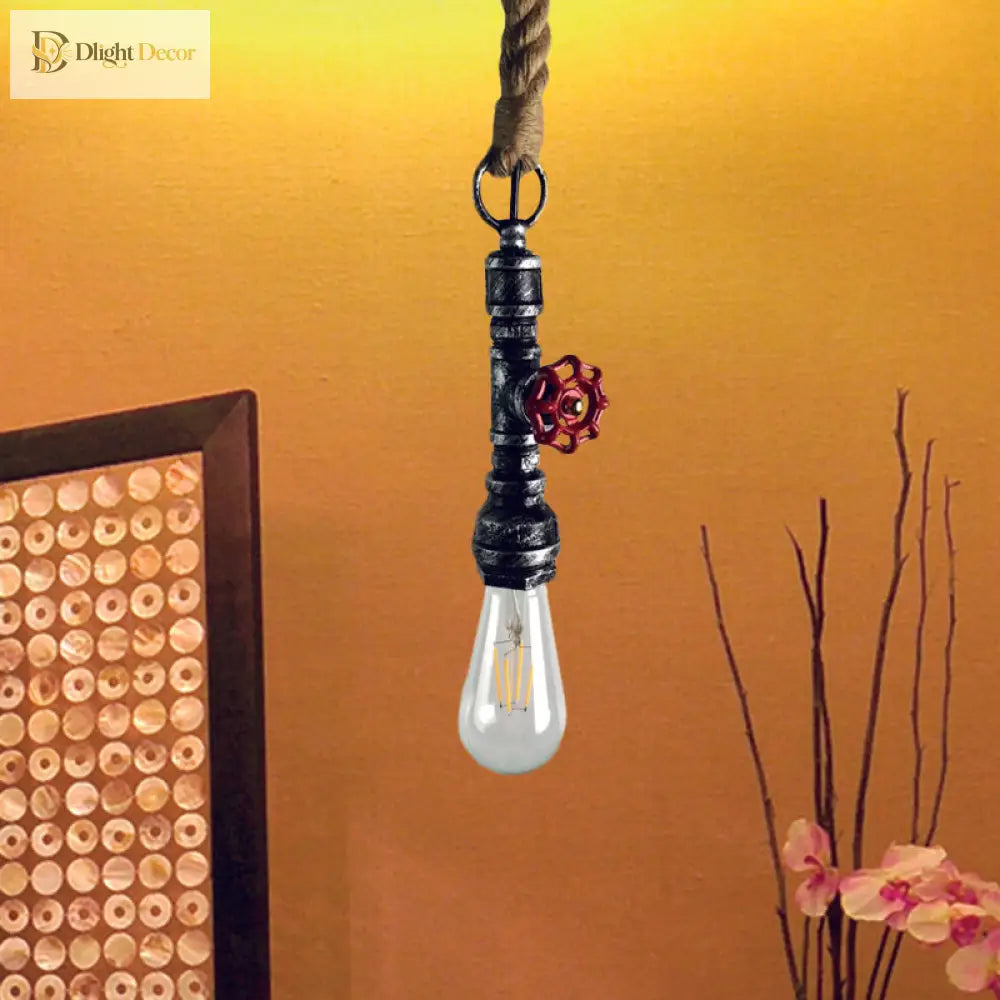 Conrad’s Industrial Pendant: Vintage Charm & Pipe Design