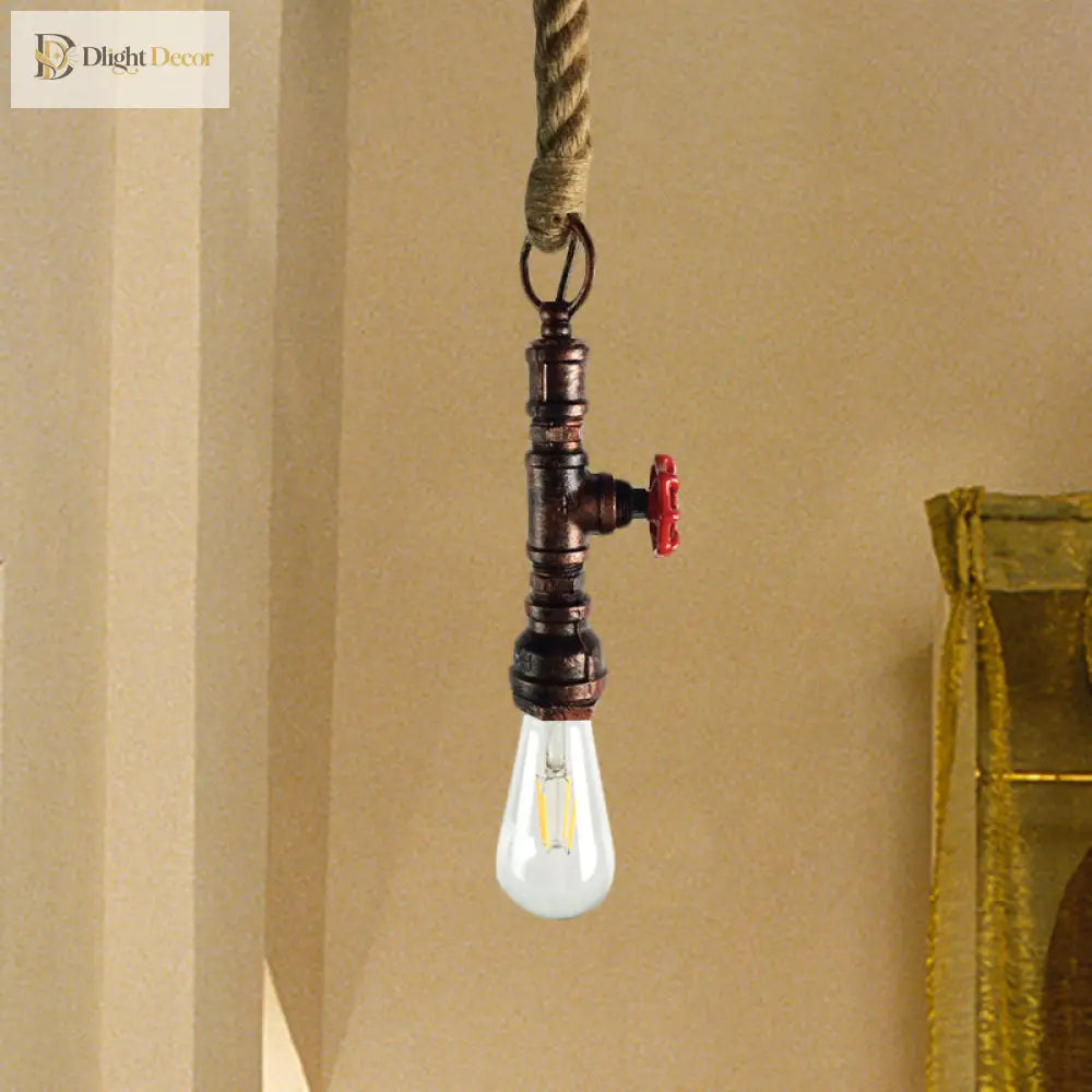 Conrad’s Industrial Pendant: Vintage Charm & Pipe Design