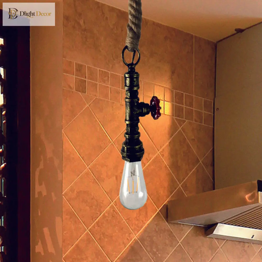 Conrad’s Industrial Pendant: Vintage Charm & Pipe Design