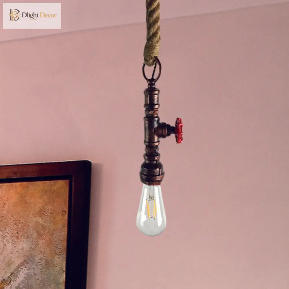 Conrad’s Industrial Pendant: Vintage Charm & Pipe Design