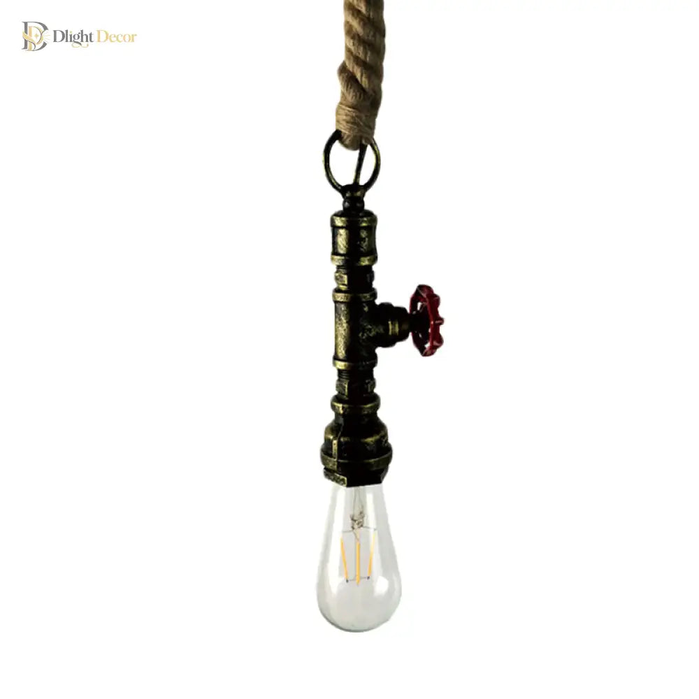 Conrad’s Industrial Pendant: Vintage Charm & Pipe Design