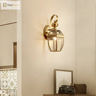 Éva’s Country Style Outdoor Copper Wall Lamp - Charming Balcony And Staircase Lighting Lamps
