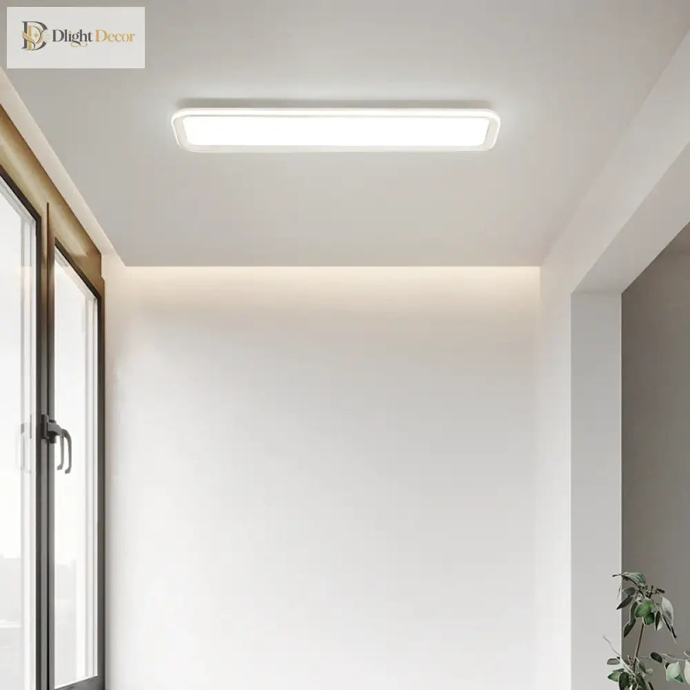 Corridor Aisle Lamps Led Ceiling Lights - White And Yellow For Hallway Balcony Indoor Lighting