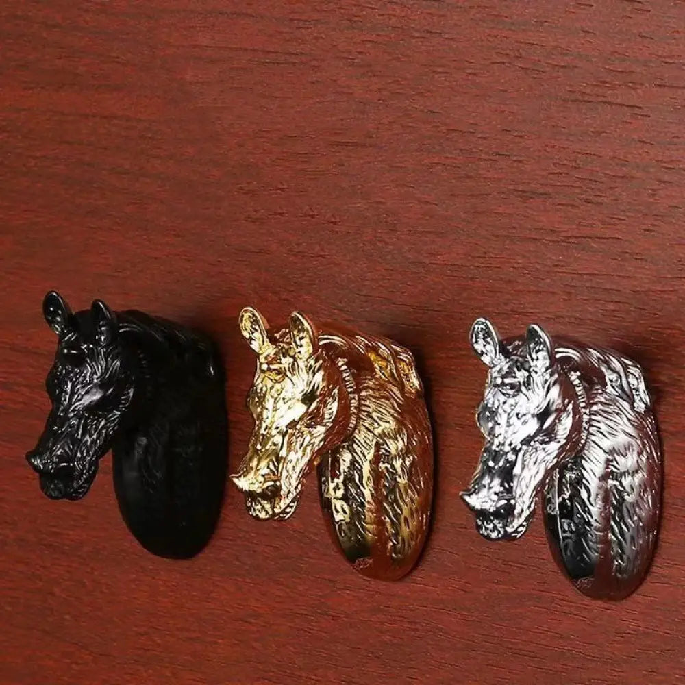 Creative Horse Head Cabinet Knobs Knobs
