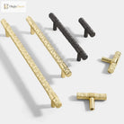 Creative T-Bar Cabinet Handles - Modern Zinc Alloy Pulls for Kitchen and Furniture Handles