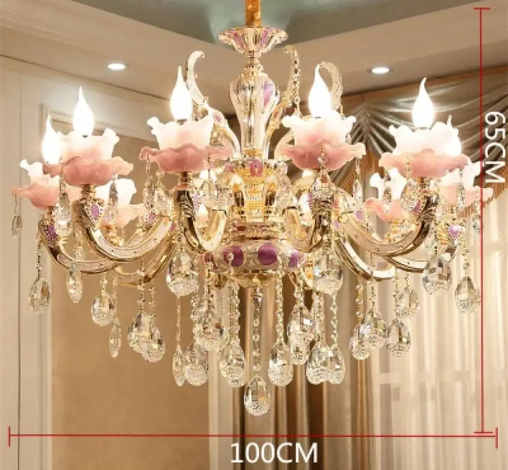 European Crystal Chandelier and Wall Light – style and size option 11