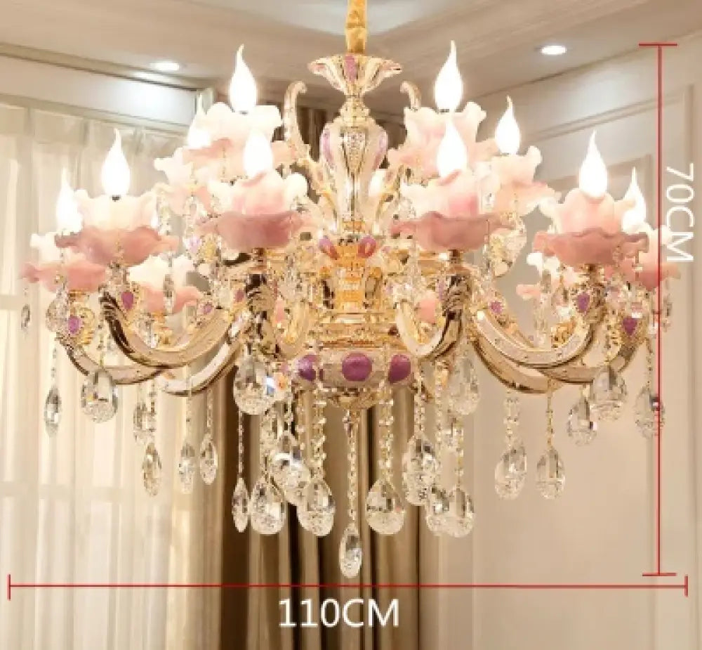 European Crystal Chandelier and Wall Light – style and size option 12