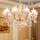 European Crystal Chandelier and Wall Light – product view 1