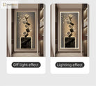 Dlight Decor Crystal Wall Art Glow Lamp for Interiors Wall Art