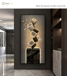 Dlight Decor Crystal Wall Art Glow Lamp for Interiors Wall Art