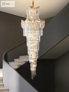 New Design Villa Living Room Crystal Chandelier - Grandeur For High Ceilings Hotel Lobbies And