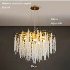 Crystal Cherry Blossom Branch Wall Light – configuration option 9