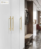 Cutting Diamond Knurled Brass Cabinet Handles – Textured Wardrobe Pulls and Drawer Knobs Handles