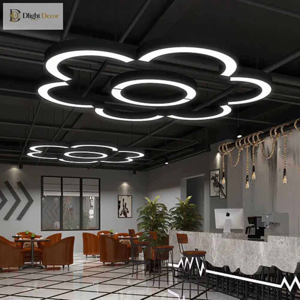 Daniel’s Modern Arc Pendant - Sleek Led Light For Spacious Areas