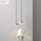 Daniela Modern Terrazzo Pendant - Adjustable Hanging Light With Rotary Switch
