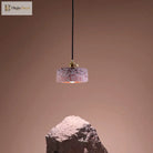 Daniela Modern Terrazzo Pendant - Adjustable Hanging Light With Rotary Switch