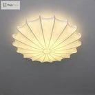 Danish Design Led Ceiling Light - Creative Fabric Chandelier For Elegant Home And Hospitality Decor
