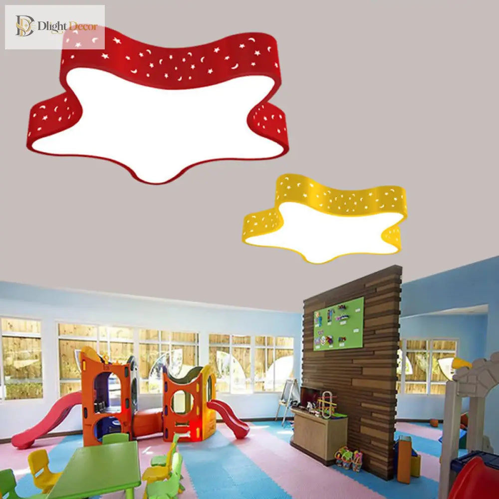 Dazzling Starry Night For Kids: Dimmable Led Ceiling Light