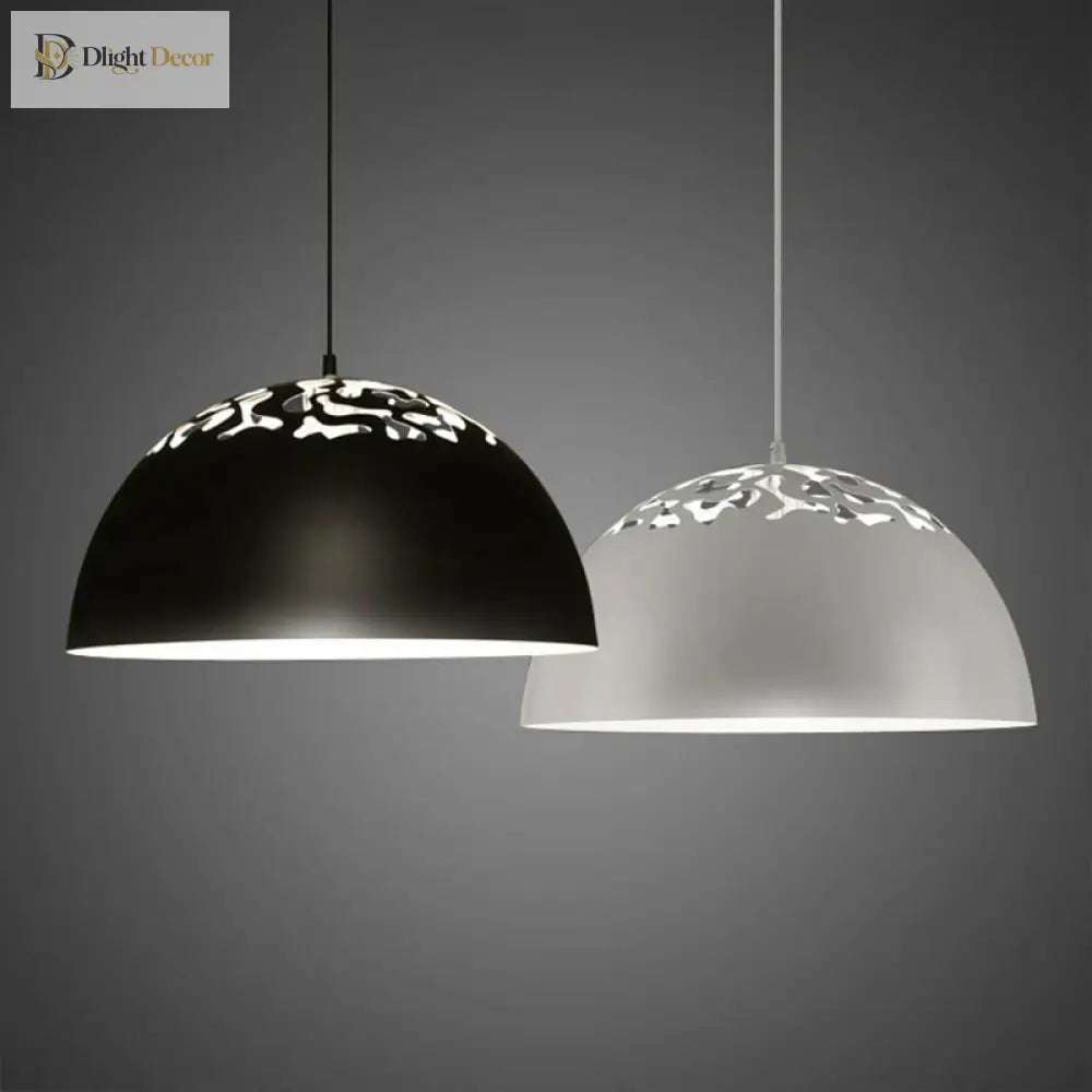 Delilah Modern Dome Pendant Lamp: A Touch Of Industrial Chic