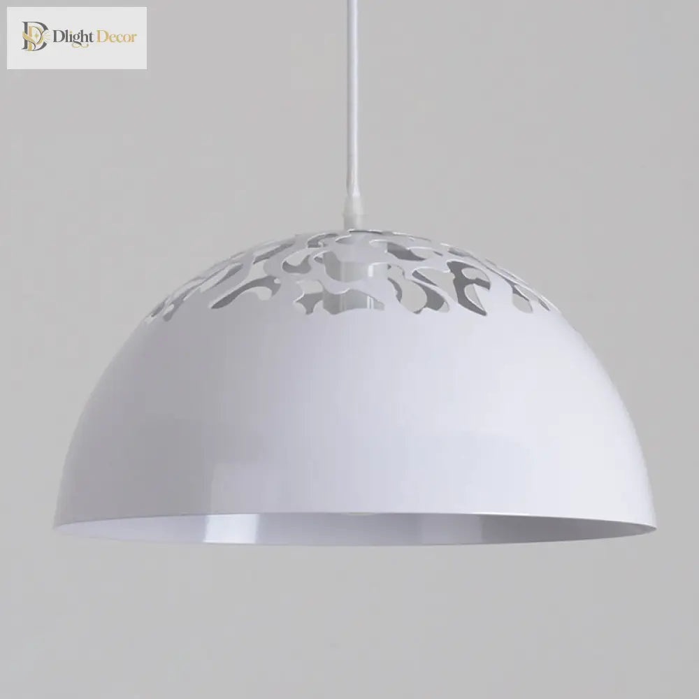 Delilah Modern Dome Pendant Lamp: A Touch Of Industrial Chic