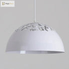 Delilah Modern Dome Pendant Lamp: A Touch Of Industrial Chic