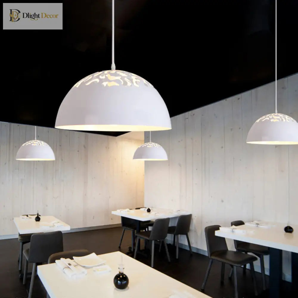 Delilah Modern Dome Pendant Lamp: A Touch Of Industrial Chic