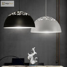 Delilah Modern Dome Pendant Lamp: A Touch Of Industrial Chic