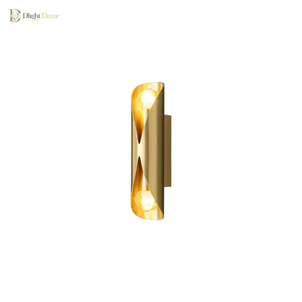 Devin’s Modern Brass Crystal Simple Wall Lamp - Elegance For Your Living Spaces Wall Lamp