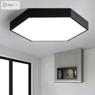 Diana’s Modern Honeycomb Led Flushmount: Illuminate Your Dining Room In Style