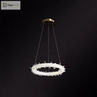 Diana - Modern Crystal Circle Chandelier (Choose Your Size & Tiers)