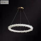 Diana - Modern Crystal Circle Chandelier (Choose Your Size & Tiers)