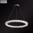 Diana - Modern Crystal Circle Chandelier (Choose Your Size & Tiers)