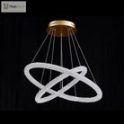 Diana - Modern Crystal Circle Chandelier (Choose Your Size & Tiers)