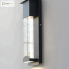 Diane’s Led Wall Lighting With Pir Motion Sensor - Crystal Outdoor Ip65 Waterproof Sconce For