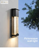 Diane’s Led Wall Lighting With Pir Motion Sensor - Crystal Outdoor Ip65 Waterproof Sconce For