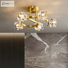 Sparkling Elegance: A Modern Masterpiece For Your Bedroom