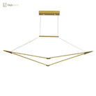 Contemporary Rc + Dimmable Chandelier - Perfect For Living Rooms Dining And Kitchens In Black White