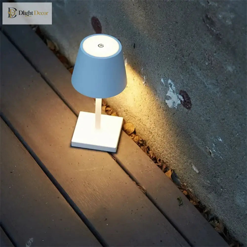 Dimmable Wireless Rechargeable Table Lamp - Versatile Bedroom Night Bedside Light