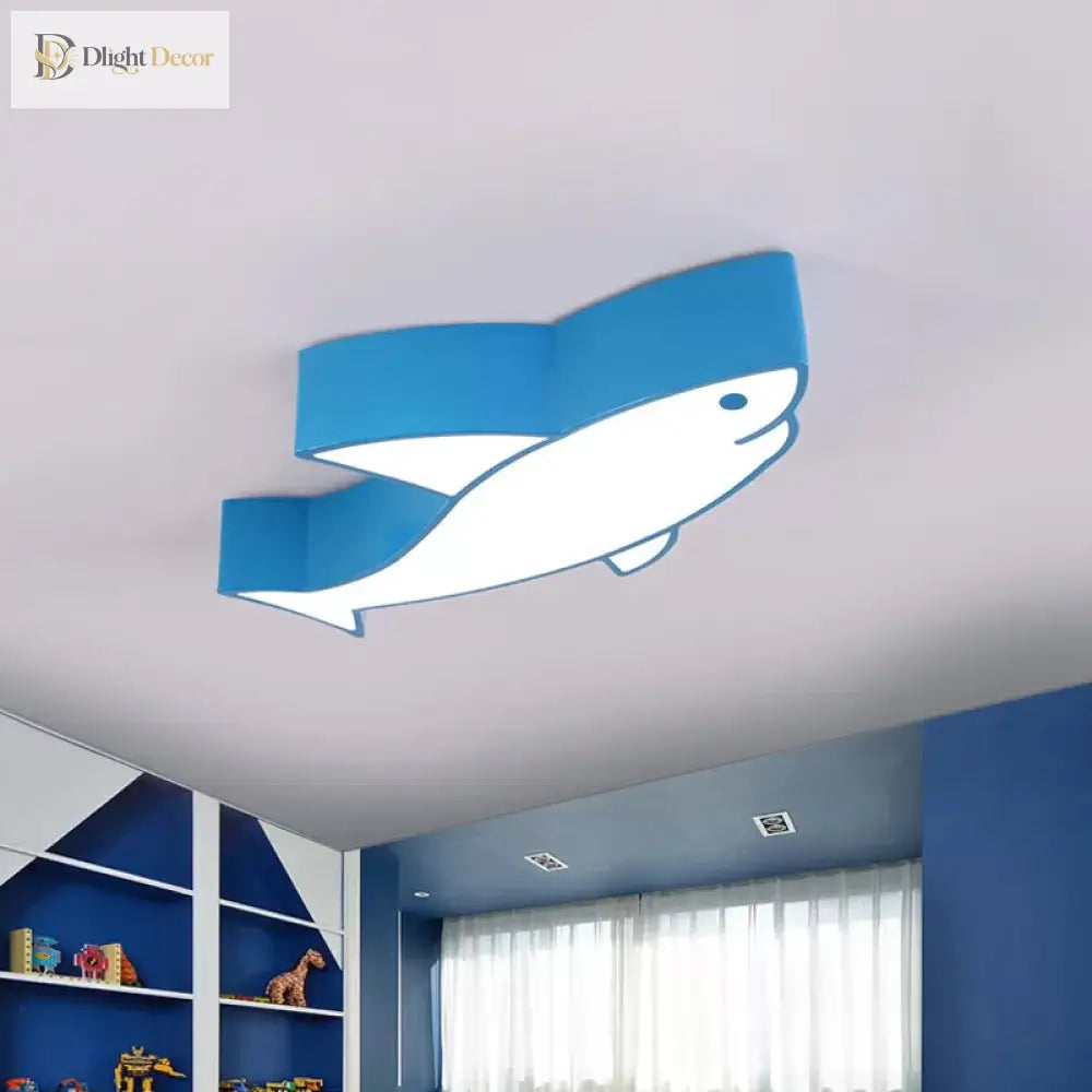 Dive Into Adventure With The Shark Ceiling Light!