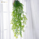 Dlight Decor 105cm Hanging Bamboo Leaf Vine for Garden and Home Wall Decor