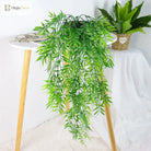 Dlight Decor 105cm Hanging Bamboo Leaf Vine for Garden and Home Wall Decor