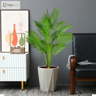 Dlight Decor 120cm Tall Palm Tree Branch with Coconut Leaves for Home and Office Decor