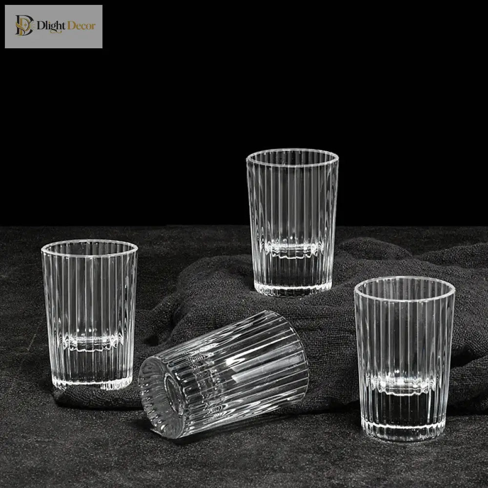Dlight Decor 12pc Mini Shot Glass Set 20ml Clear Style 20ml / 12pcs Glass